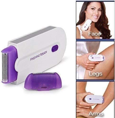 Painless Facial & Body Hair Trimmer | Rechargeable Instant Hair Remover for Men & Women
