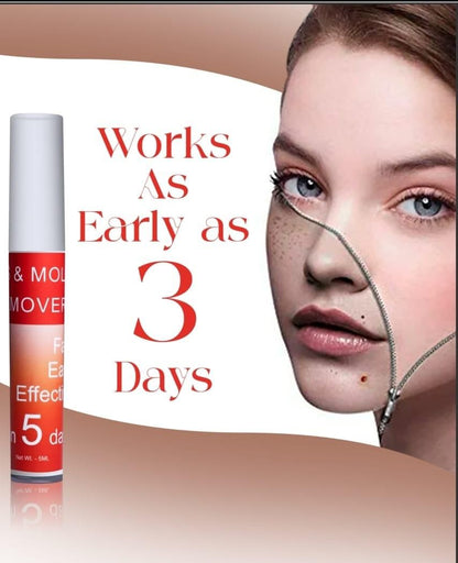 Tags & Moles Remover Cream | Skin Care Cream for Blemish-Prone Areas | 5 ml Each (Pack of 2)