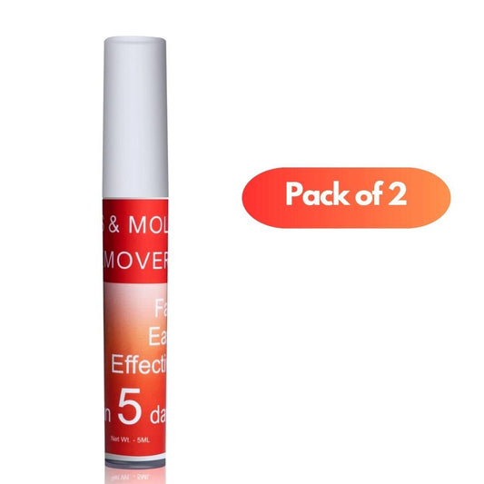 Tags & Moles Remover Cream | Skin Care Cream for Blemish-Prone Areas | 5 ml Each (Pack of 2)