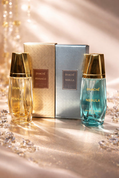 Divaché Nebula & Pinnacle Eau De Parfum Combo - Long Lasting Luxury Fragrance Set (60ml)