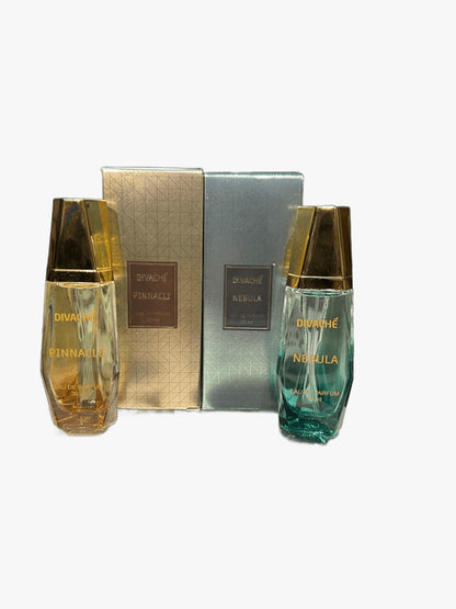 Divaché Nebula & Pinnacle Eau De Parfum Combo - Long Lasting Luxury Fragrance Set (60ml)