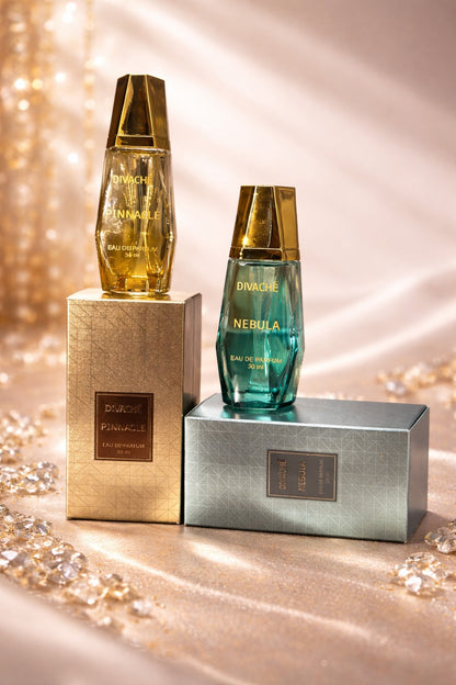Divaché Nebula & Pinnacle Eau De Parfum Combo - Long Lasting Luxury Fragrance Set (60ml)