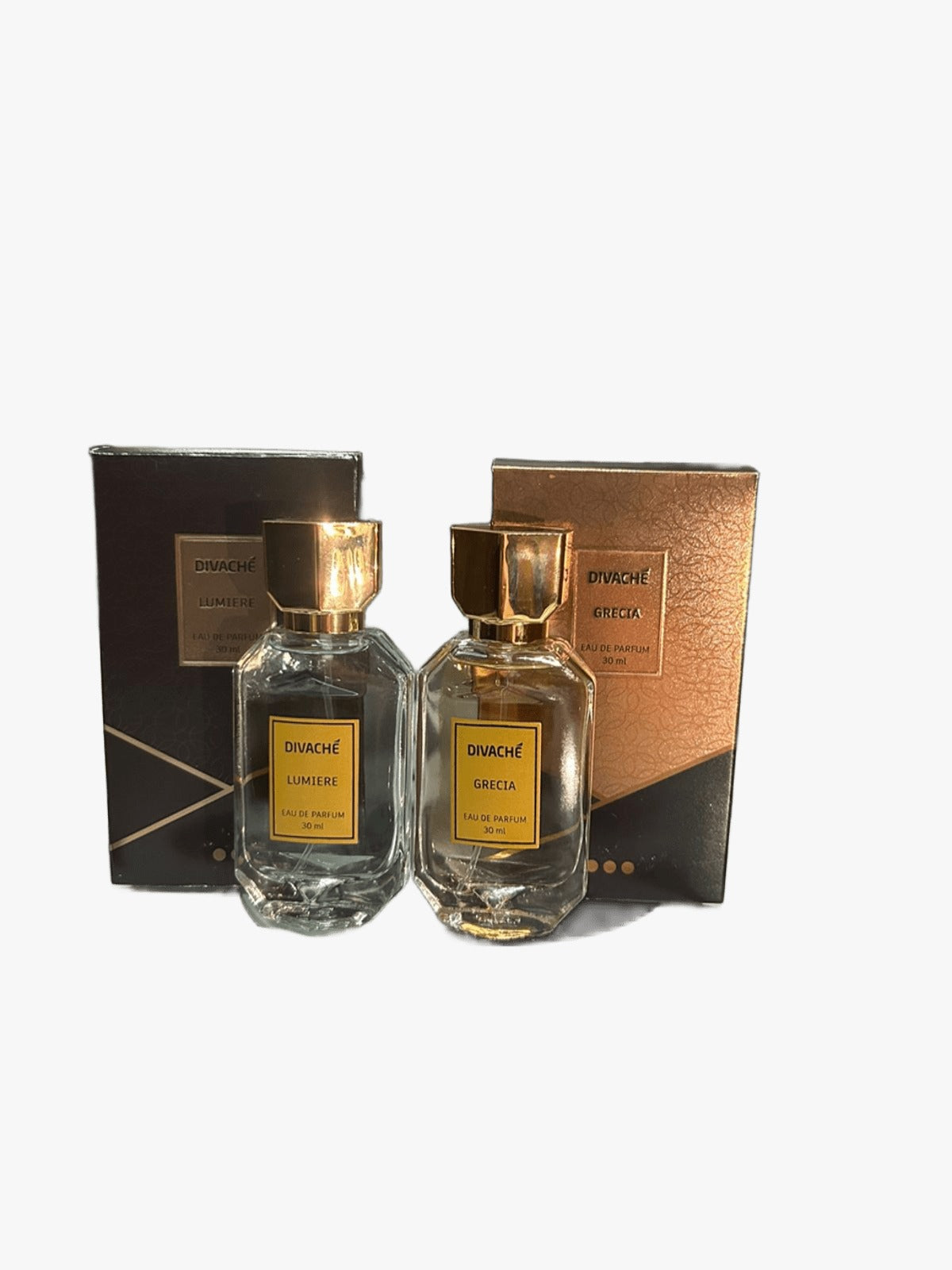 Divaché Lumiere & Grecia Eau De Parfum Combo - Long Lasting Luxury Fragrance (60ml)