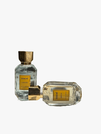 Divaché Lumiere & Grecia Eau De Parfum Combo - Long Lasting Luxury Fragrance (60ml)