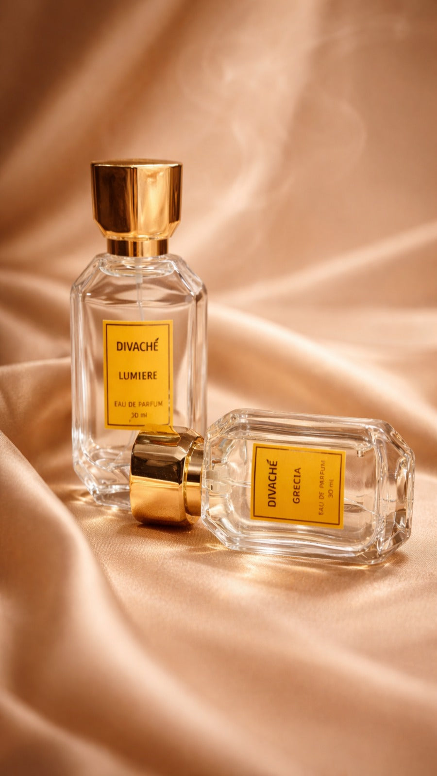 Divaché Lumiere & Grecia Eau De Parfum Combo - Long Lasting Luxury Fragrance (60ml)