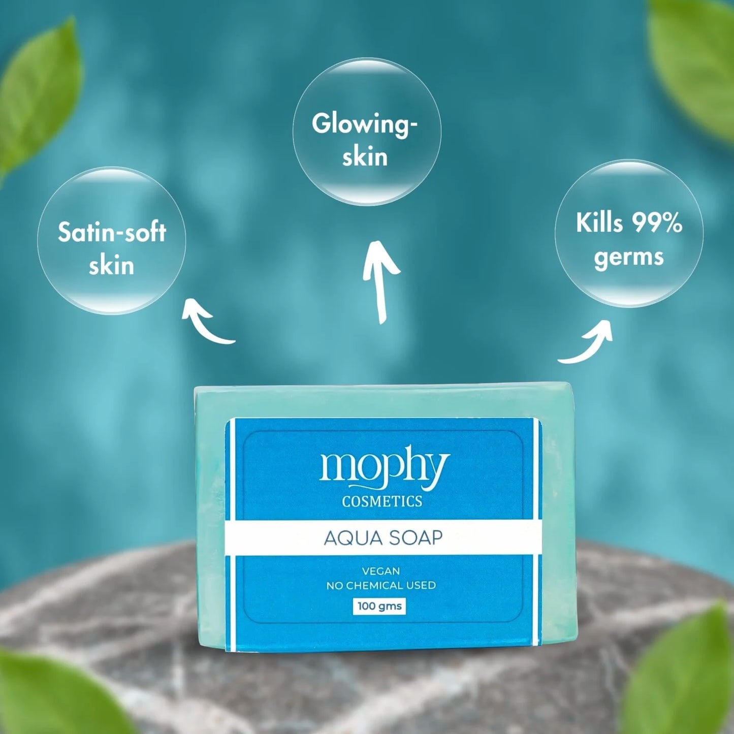 Mophy Nourish Cleanse Glow Combo  500ml Lavender + Rosemary Shower Gel  🎁 FREE Aqua Soap (100g)  Paraben & Sulphate Free