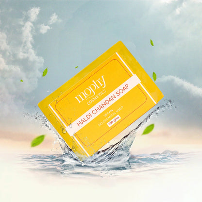 Mophy Nourish Cleanse Glow Combo  500ml Lavender + Rosemary Shower Gel  🎁 FREE Haldi Chandan Soap (100g)  Paraben & Sulphate Free