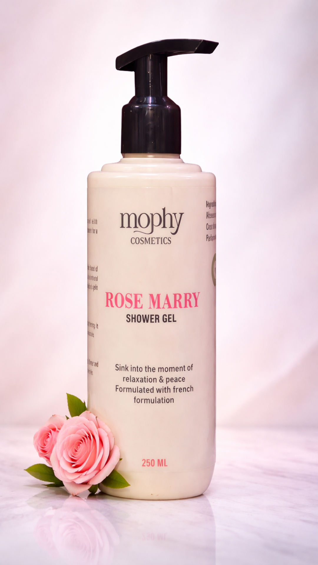 Mophy Nourish Cleanse Glow Combo  500ml Lavender + Rosemary Shower Gel  🎁 FREE Dead Sea Soap (100g)  Paraben & Sulphate Free