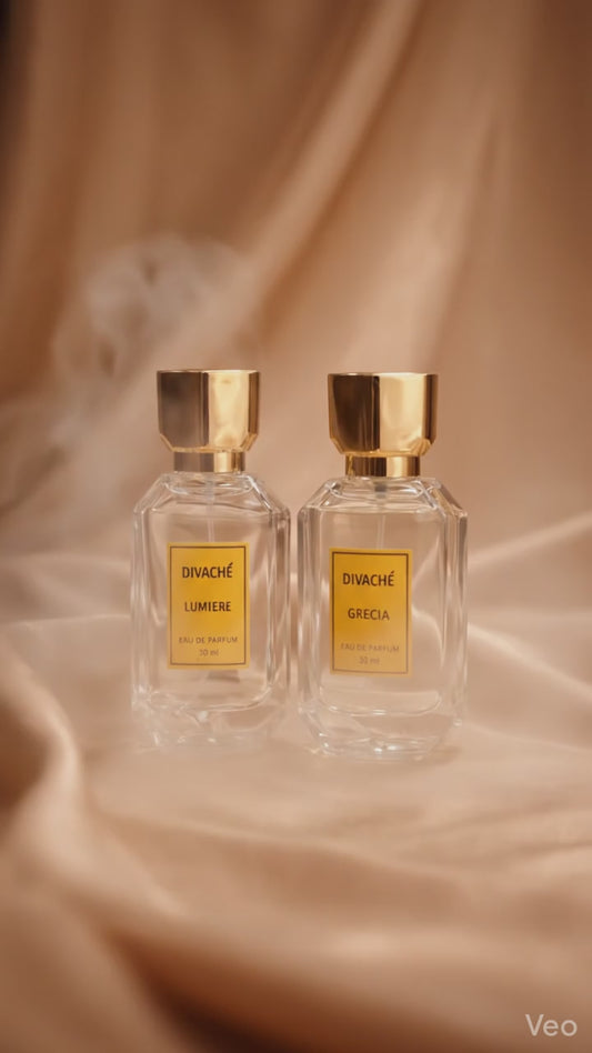 Divaché Lumiere & Grecia Eau De Parfum Combo - Long Lasting Luxury Fragrance (60ml)